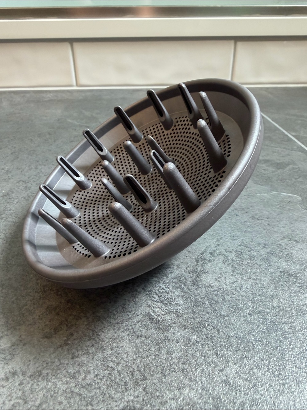 Dyson Supersonic Hair Dryer Diffuser Attachment in Iron